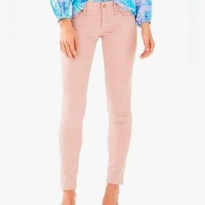 Lilly Pulitzer Worth Skinny sateen rose pink